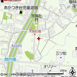 愛知県春日井市牛山町632周辺の地図