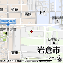 愛知県岩倉市川井町（舟橋）周辺の地図