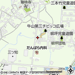 愛知県春日井市牛山町1295周辺の地図