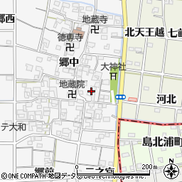 愛知県一宮市大和町於保郷中2400周辺の地図