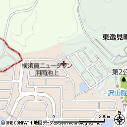 湘南リビング周辺の地図