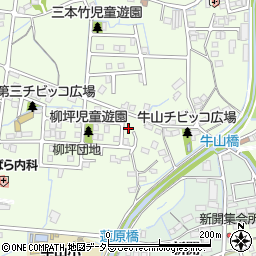 愛知県春日井市牛山町2096周辺の地図