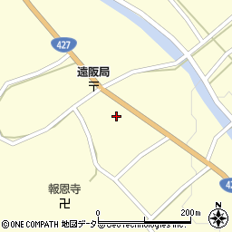 兵庫県丹波市青垣町山垣1610周辺の地図