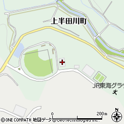 愛知県瀬戸市上半田川町1081周辺の地図
