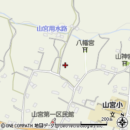 静岡県富士宮市山宮1800周辺の地図
