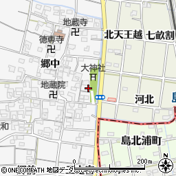 愛知県一宮市大和町於保郷中2410周辺の地図