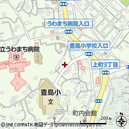 町内会館周辺の地図