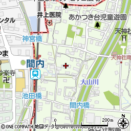 愛知県春日井市牛山町253周辺の地図