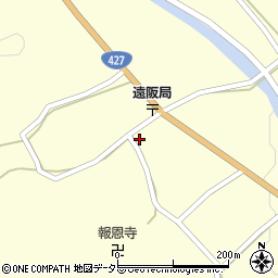 兵庫県丹波市青垣町山垣1617周辺の地図