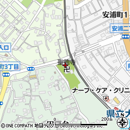 神奈川県横須賀市田戸台1周辺の地図