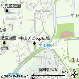 愛知県春日井市牛山町1915-3周辺の地図