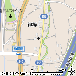 静岡県御殿場市神場1298周辺の地図