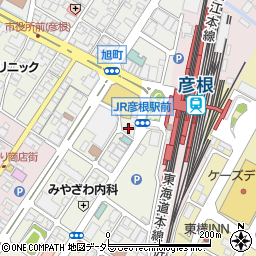 いろはにほへと 彦根駅前店周辺の地図