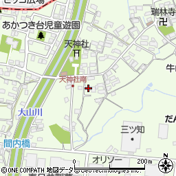 愛知県春日井市牛山町604周辺の地図