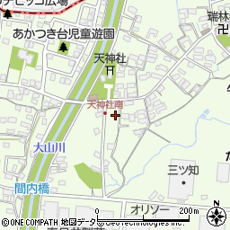 愛知県春日井市牛山町631周辺の地図