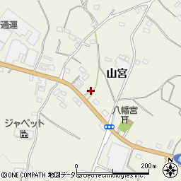 静岡県富士宮市山宮2650周辺の地図