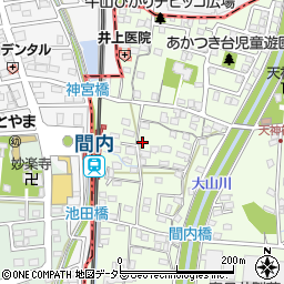 愛知県春日井市牛山町264周辺の地図