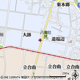 愛知県一宮市上祖父江大跡53周辺の地図