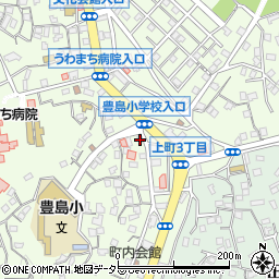 セイムス上町薬局周辺の地図