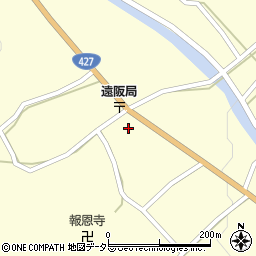 兵庫県丹波市青垣町山垣1616-3周辺の地図