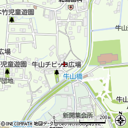 愛知県春日井市牛山町1915-7周辺の地図