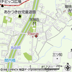 愛知県春日井市牛山町618周辺の地図
