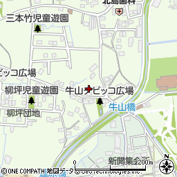 愛知県春日井市牛山町1918-3周辺の地図
