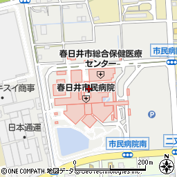 鴻池メディカル株式会社　春日井市民病院事業所周辺の地図