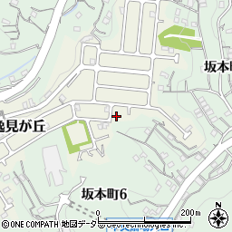 神奈川県横須賀市逸見が丘26-26周辺の地図