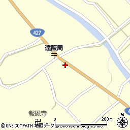 兵庫県丹波市青垣町山垣1613周辺の地図
