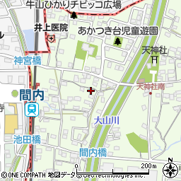 愛知県春日井市牛山町249周辺の地図