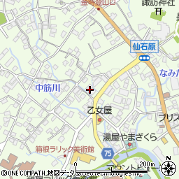 箱根松月堂菓子舗周辺の地図