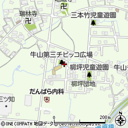 愛知県春日井市牛山町2083周辺の地図