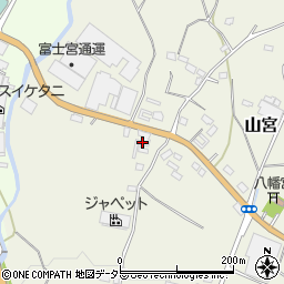 静岡県富士宮市山宮2477周辺の地図