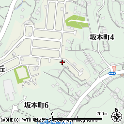 神奈川県横須賀市逸見が丘26-17周辺の地図