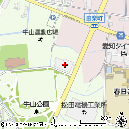 愛知県春日井市牛山町3082周辺の地図