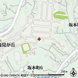 神奈川県横須賀市逸見が丘26-25周辺の地図
