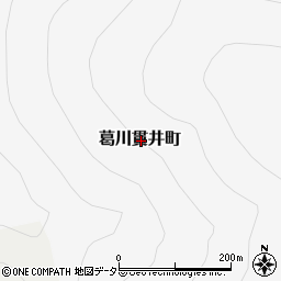 滋賀県大津市葛川貫井町周辺の地図