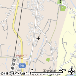 静岡県御殿場市竈54周辺の地図