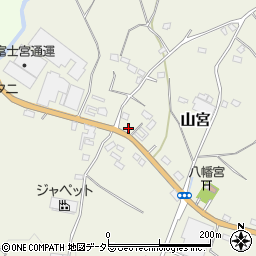 静岡県富士宮市山宮2660周辺の地図