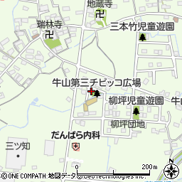 愛知県春日井市牛山町1307周辺の地図