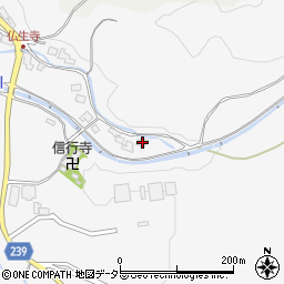 滋賀県彦根市仏生寺町147周辺の地図