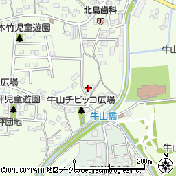 愛知県春日井市牛山町1948周辺の地図