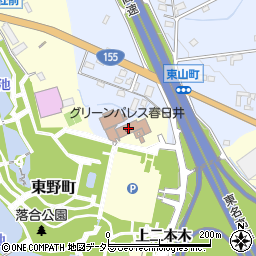 春日井市勤労福祉会館（グリーンパレス春日井）周辺の地図