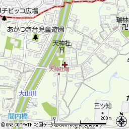 愛知県春日井市牛山町432周辺の地図