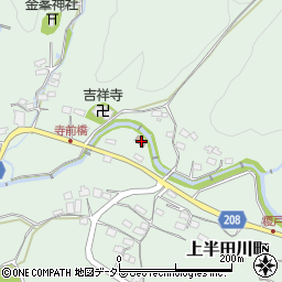 愛知県瀬戸市上半田川町362周辺の地図