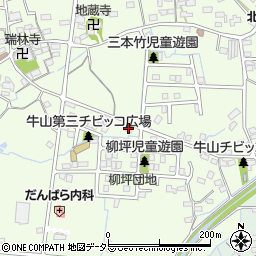 愛知県春日井市牛山町2079周辺の地図