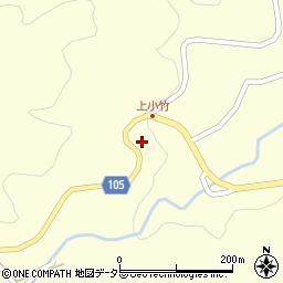 島根県安来市伯太町上小竹909周辺の地図