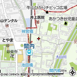 愛知県春日井市牛山町299周辺の地図