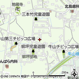 愛知県春日井市牛山町1988-59周辺の地図